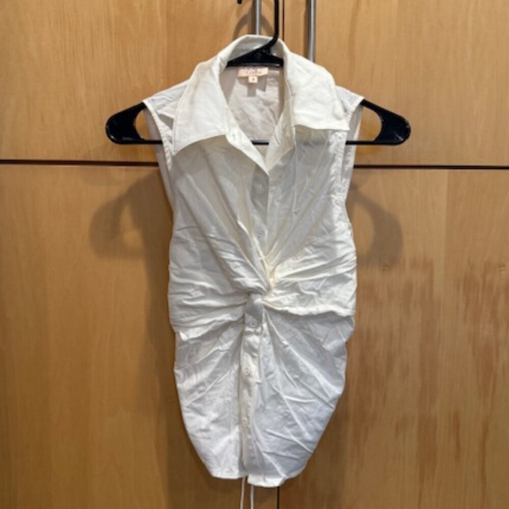 Camila Coelho  Off White Top NWT Size S